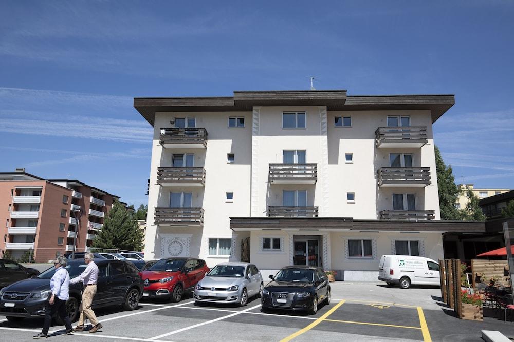Hotel Sonne St. Moritz 3* Superior Экстерьер фото