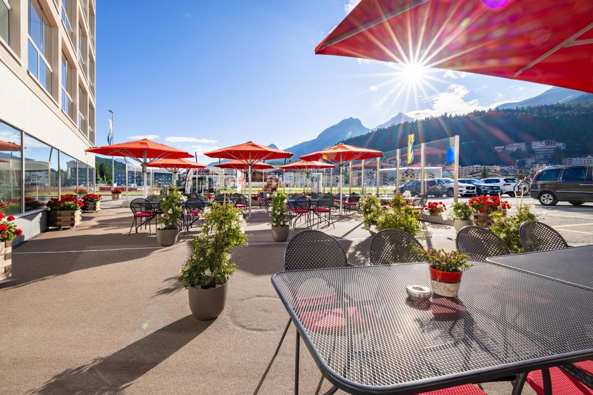 Hotel Sonne St. Moritz 3* Superior Экстерьер фото